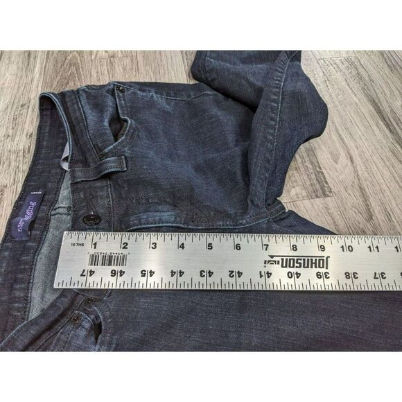 (3/$35) Levis 535 Size 7 Embroidered Pockets Skinny Denim Blue Jeans Jeggings - Picture 11 of 12